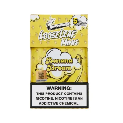 BANANA DREAM LOOSELEAF MINIS (40 COUNT) - Loose Leaf Wraps