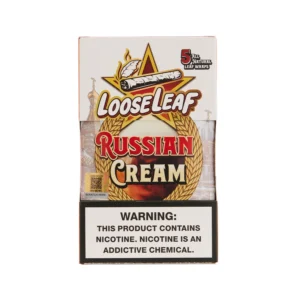 RUSSIAN CREAM LOOSELEAF WRAPS (40 COUNT) - Loose Leaf Wraps