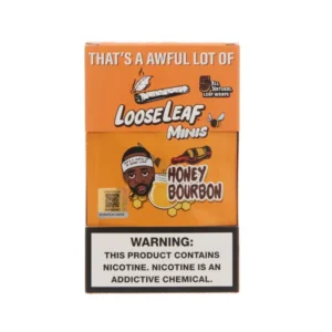 DESTO DUBB HONEY BOURBON LOOSELEAF MINIS (40 COUNT) - Loose Leaf Wraps