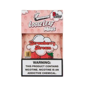 STRAWBERRY DREAM LOOSELEAF MINIS (40 COUNT) - Loose Leaf Wraps